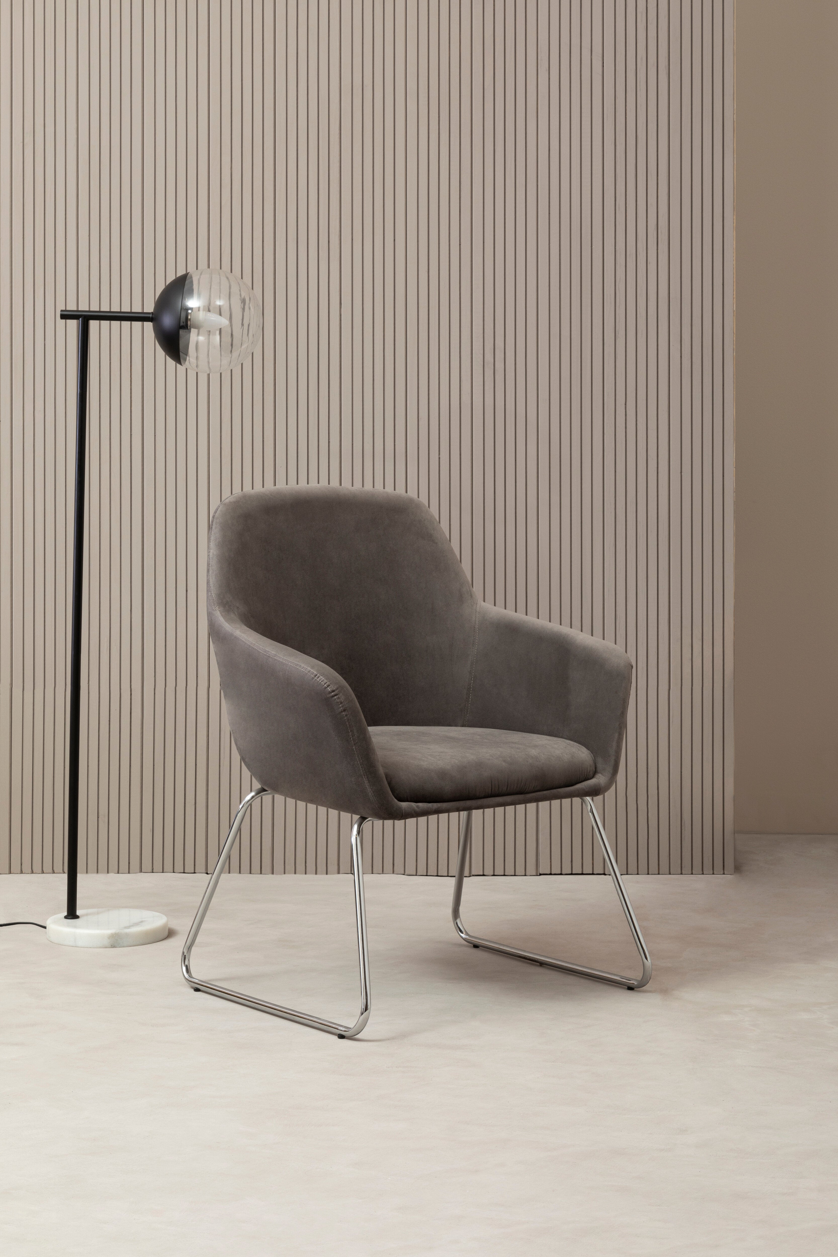 Kidston Black Finish Floor Lamp